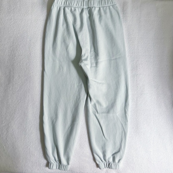Hollister Feel Good Fleece Dad Joggers Light Blue Small - Short - Picture 6 of 11